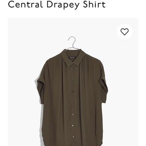 Madewell Central Drapey Shirt